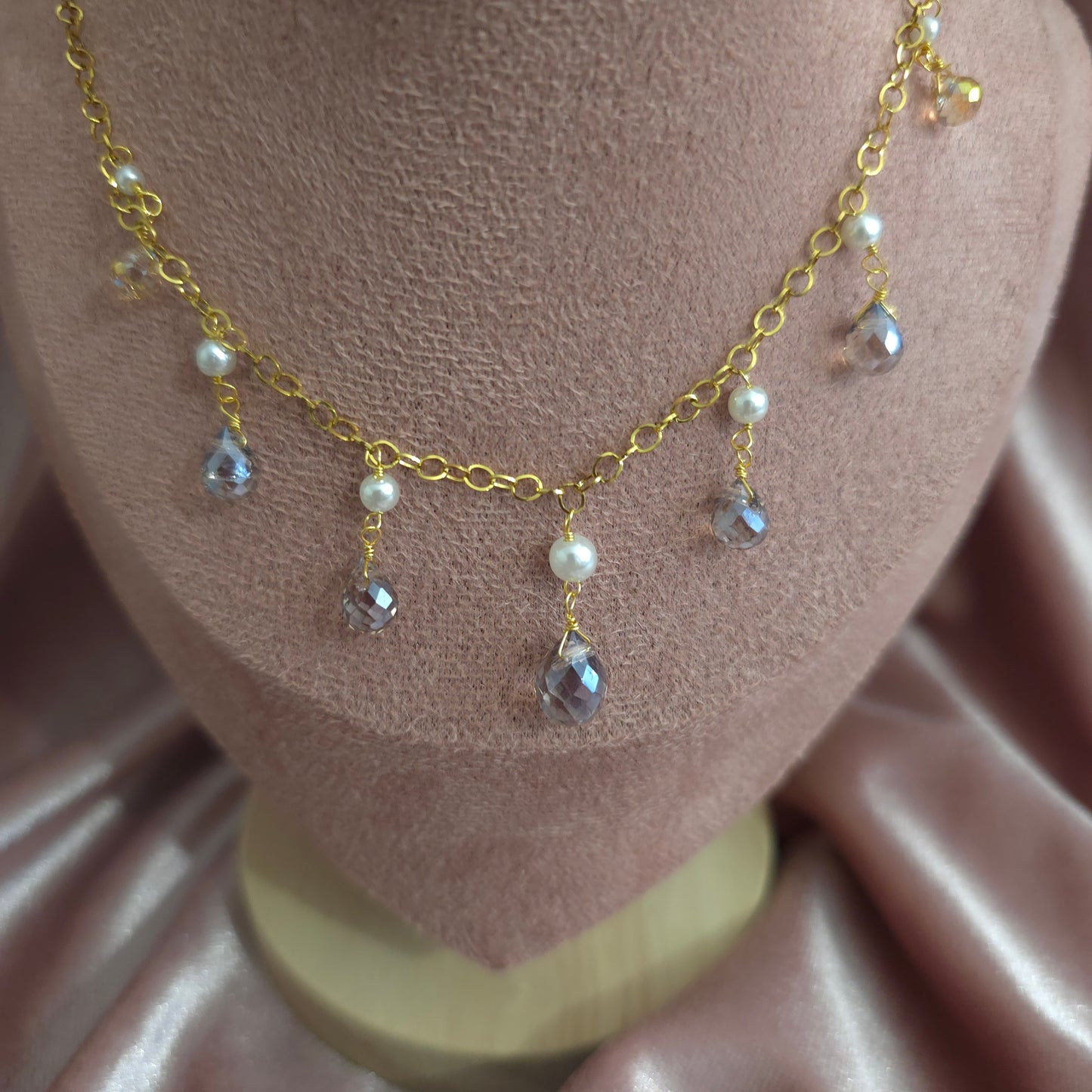 Collier princesse violine