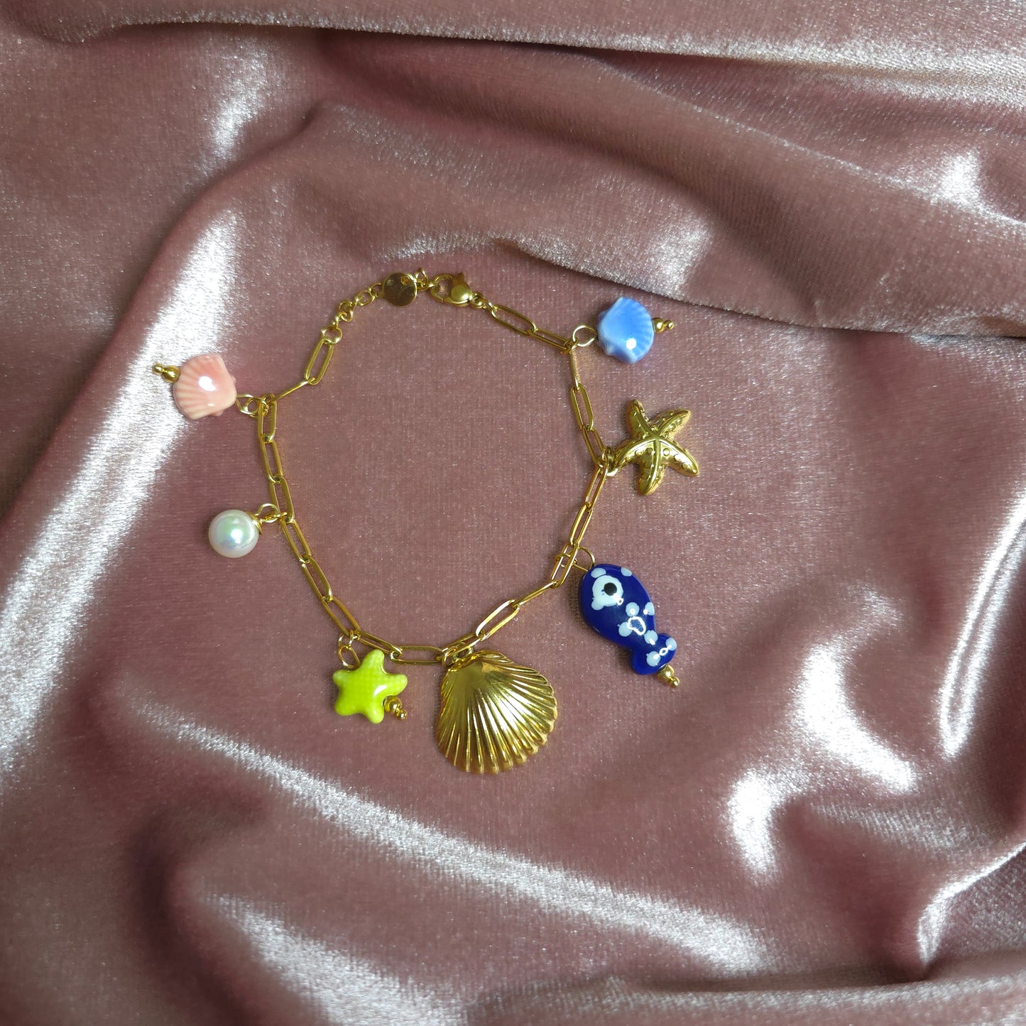 BRACELET POISSON BLEU