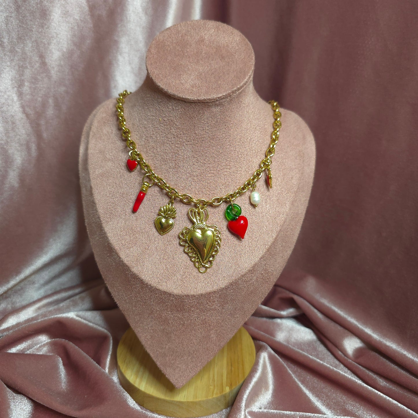 COLLIER ROUGE