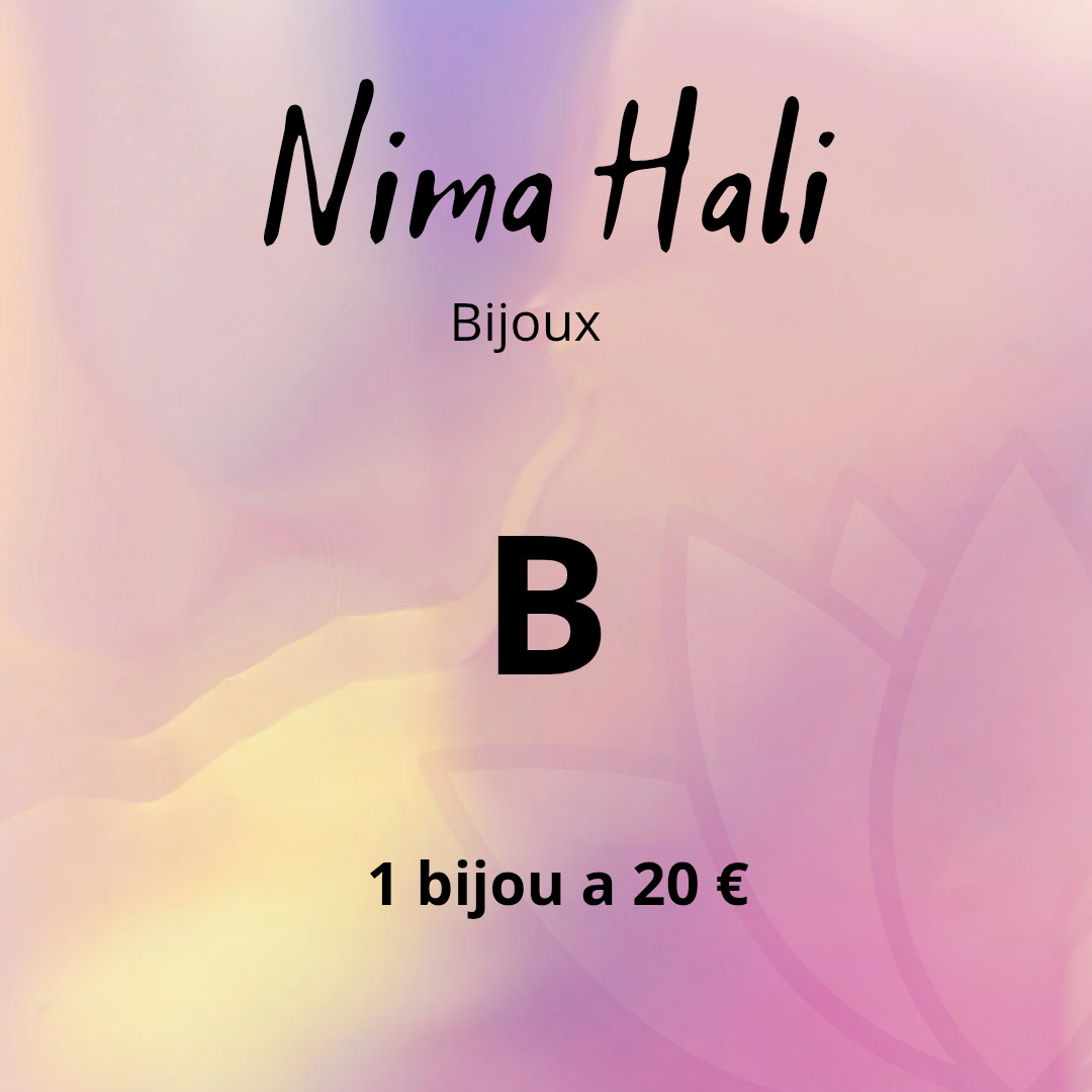 B 1 bijou a 20€