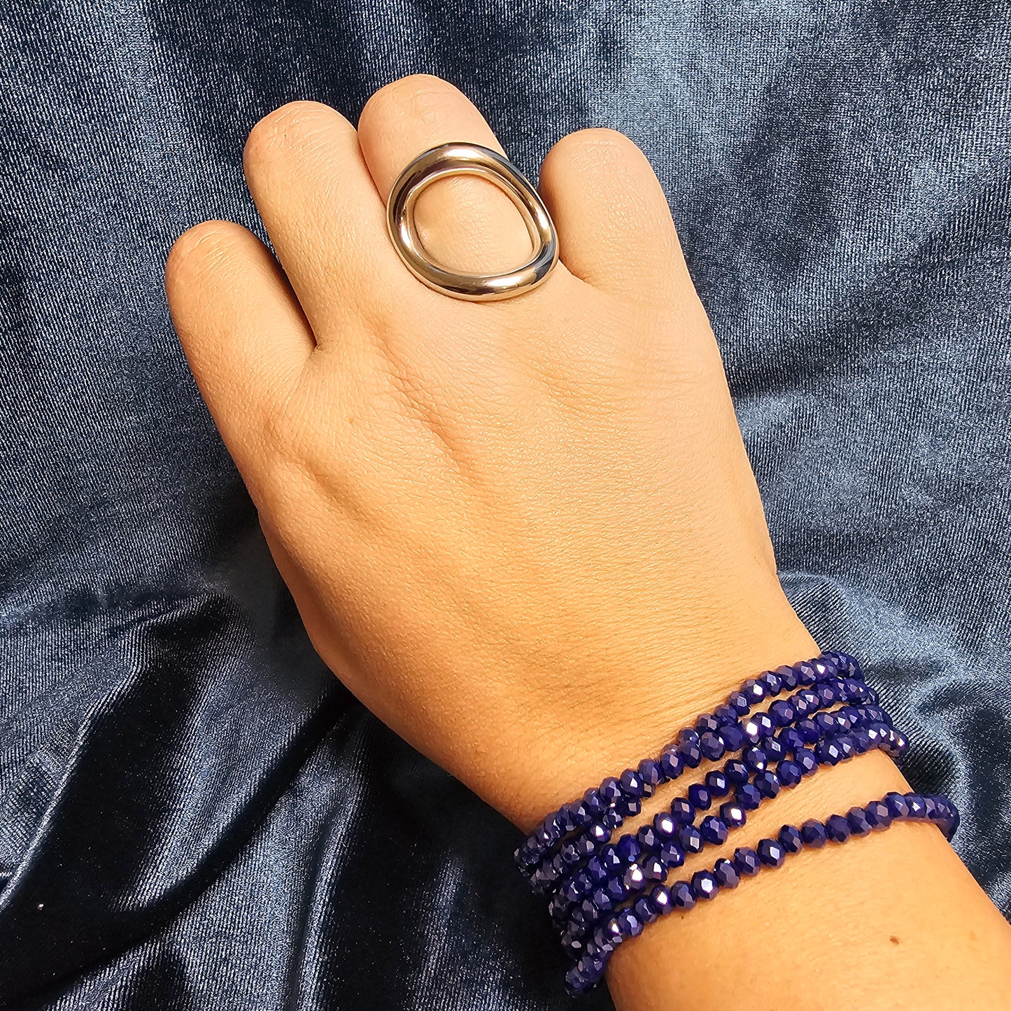 Bague Ronde (Argenté)