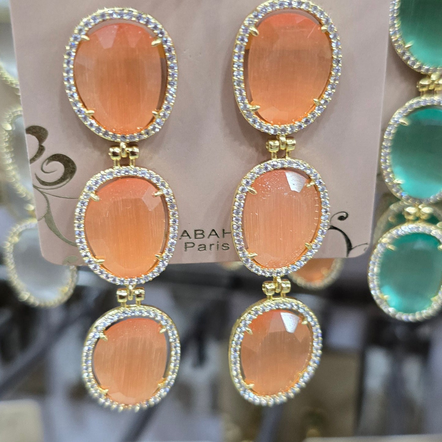 Boucle d'oreilles HABAHA Pierres Naturelles part 1