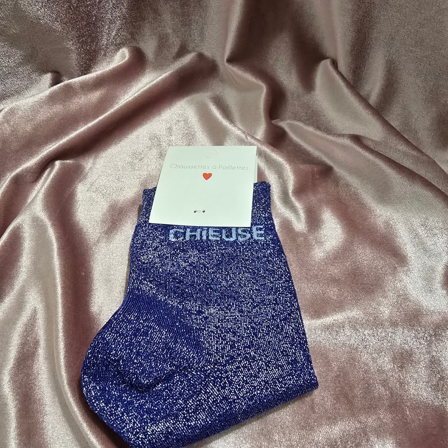 Chaussettes a paillettes
