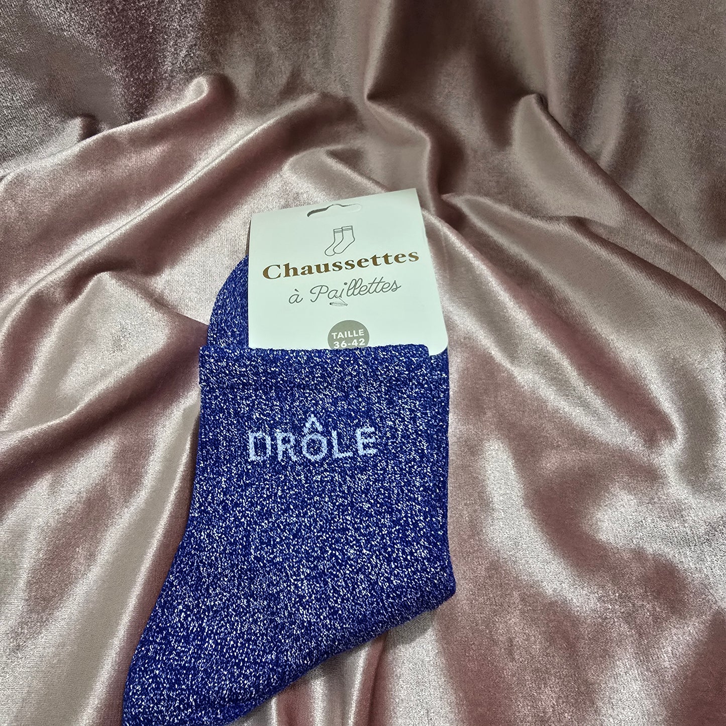 Chaussettes a paillettes