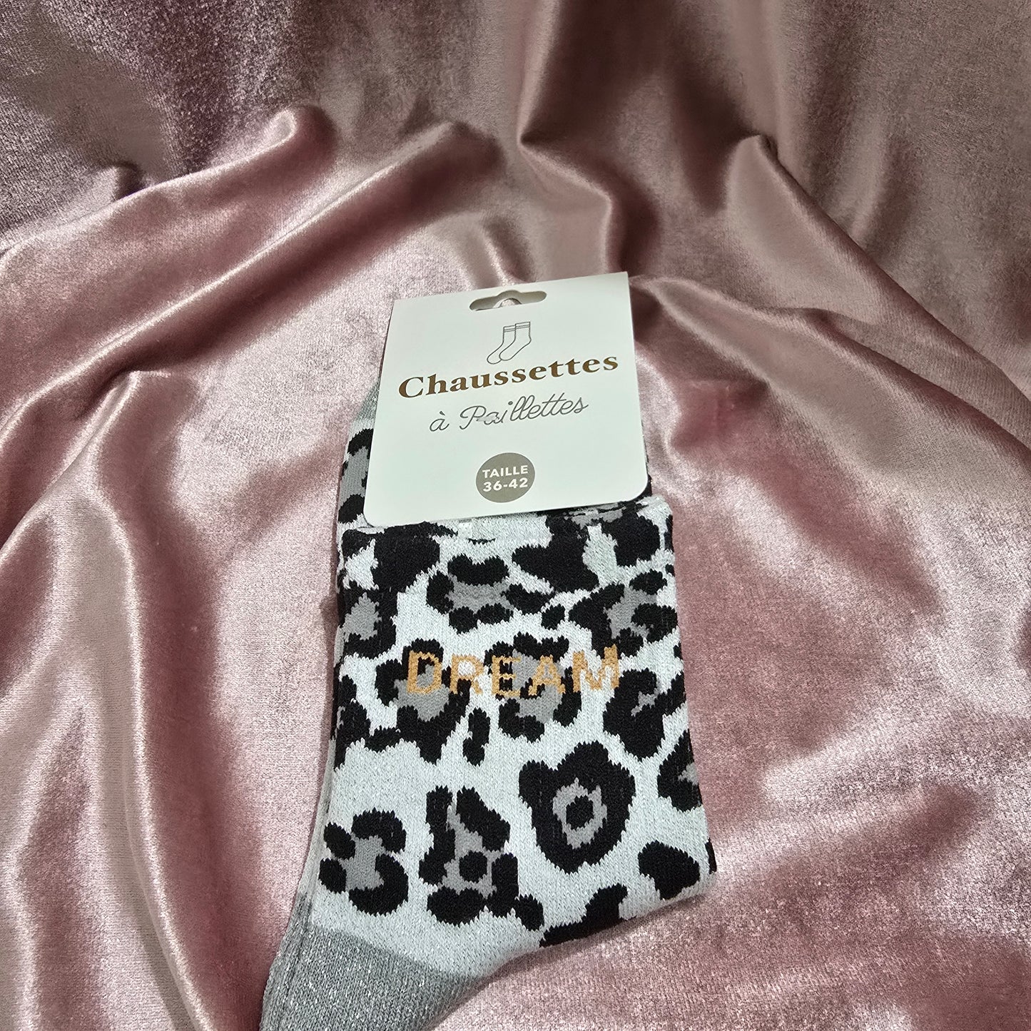 Chaussettes a paillettes