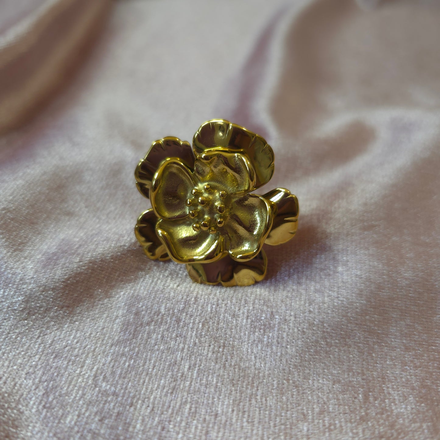 BAGUE FLOWERS 3D