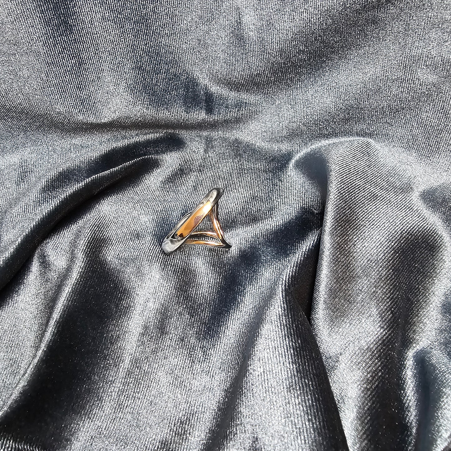Bague ronde XL (Argenté)
