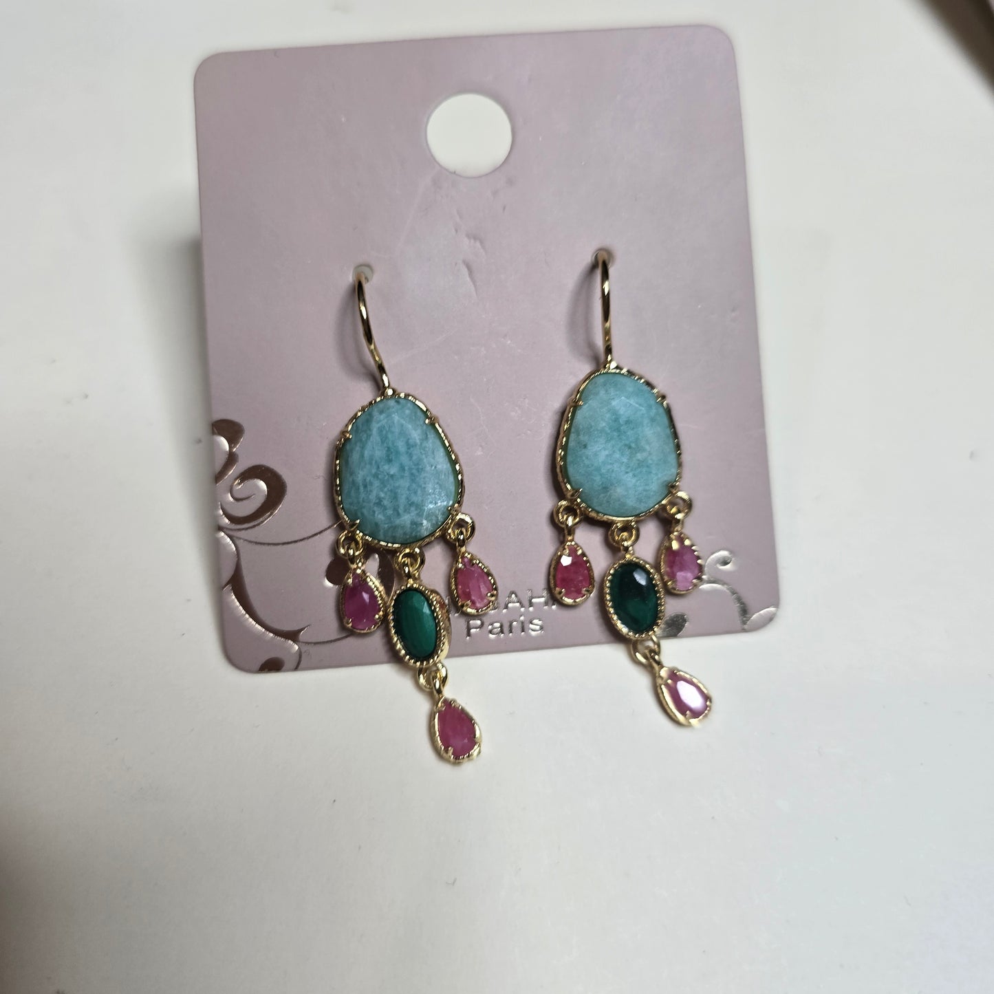 Boucle d'oreilles HABAHA Pierres Naturelles part 1