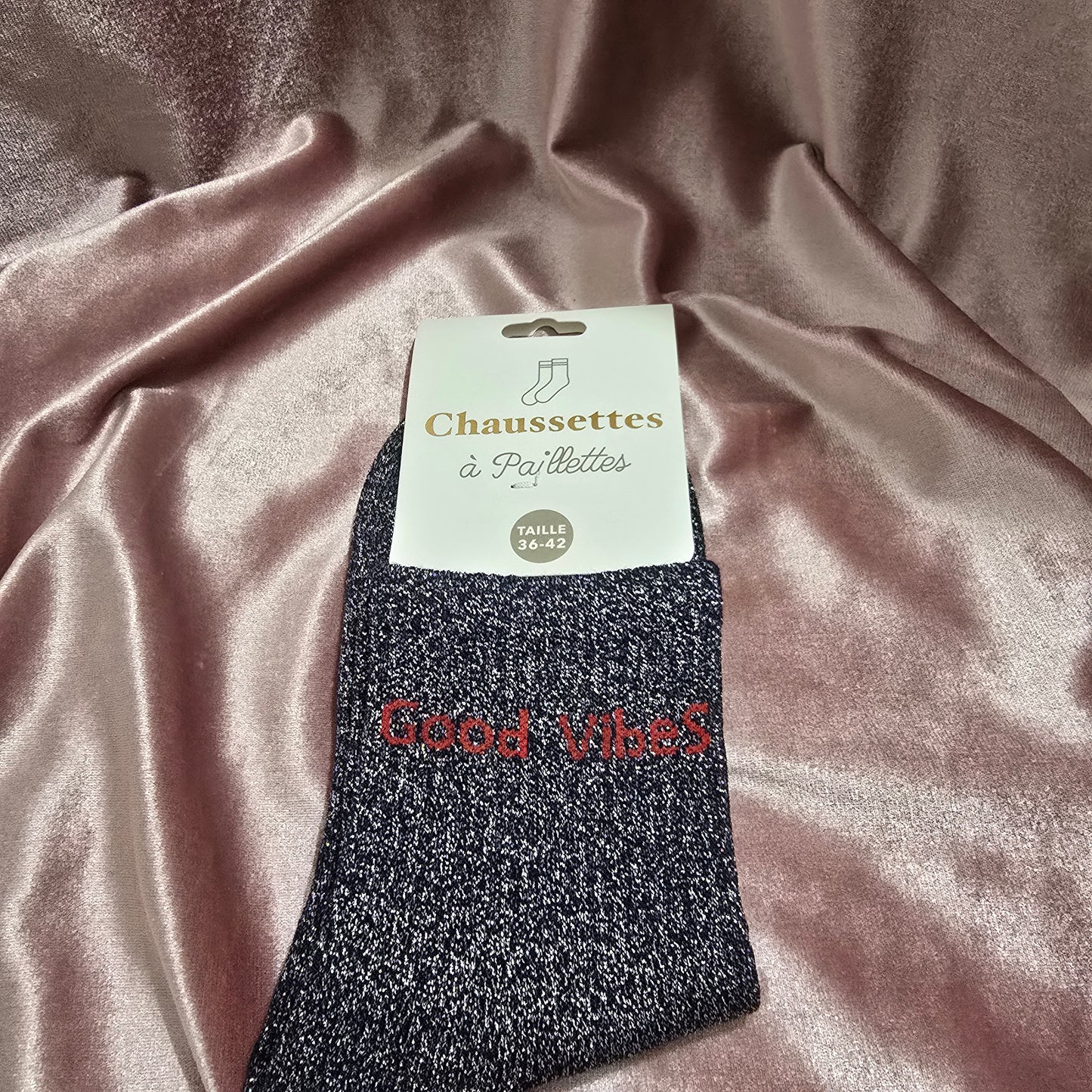 Chaussettes a paillettes