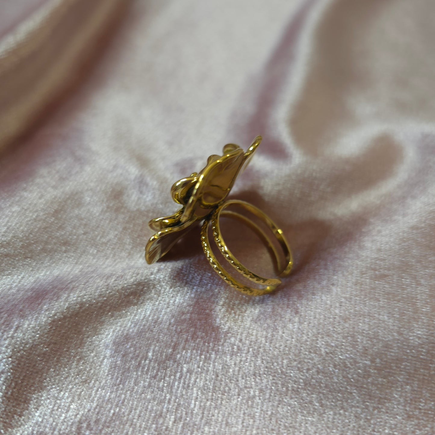 BAGUE FLOWERS 3D