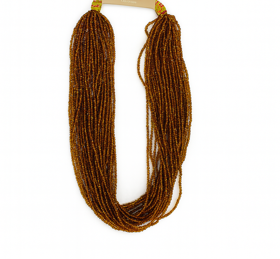 Collier cornaline multirang