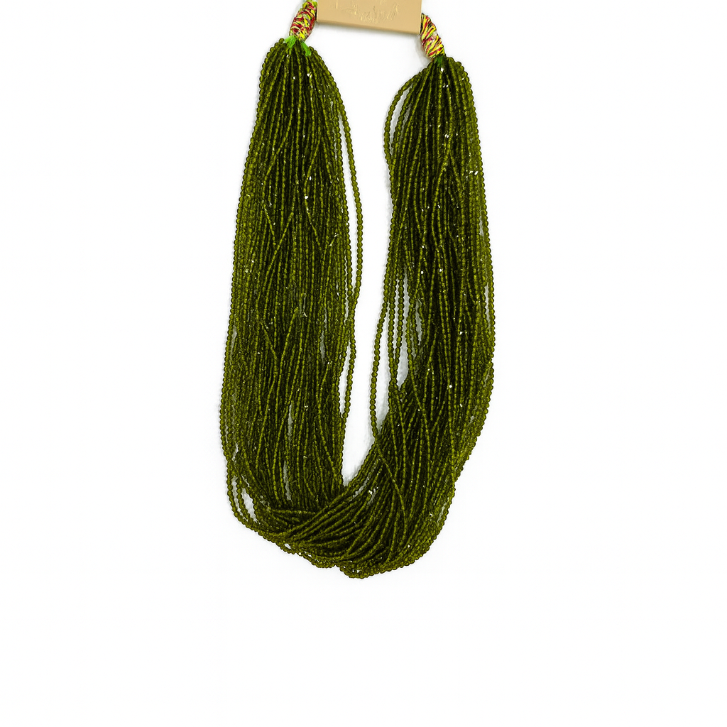 Collier peridot multirang