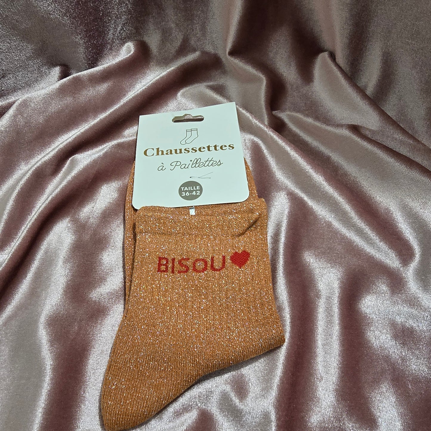Chaussettes a paillettes