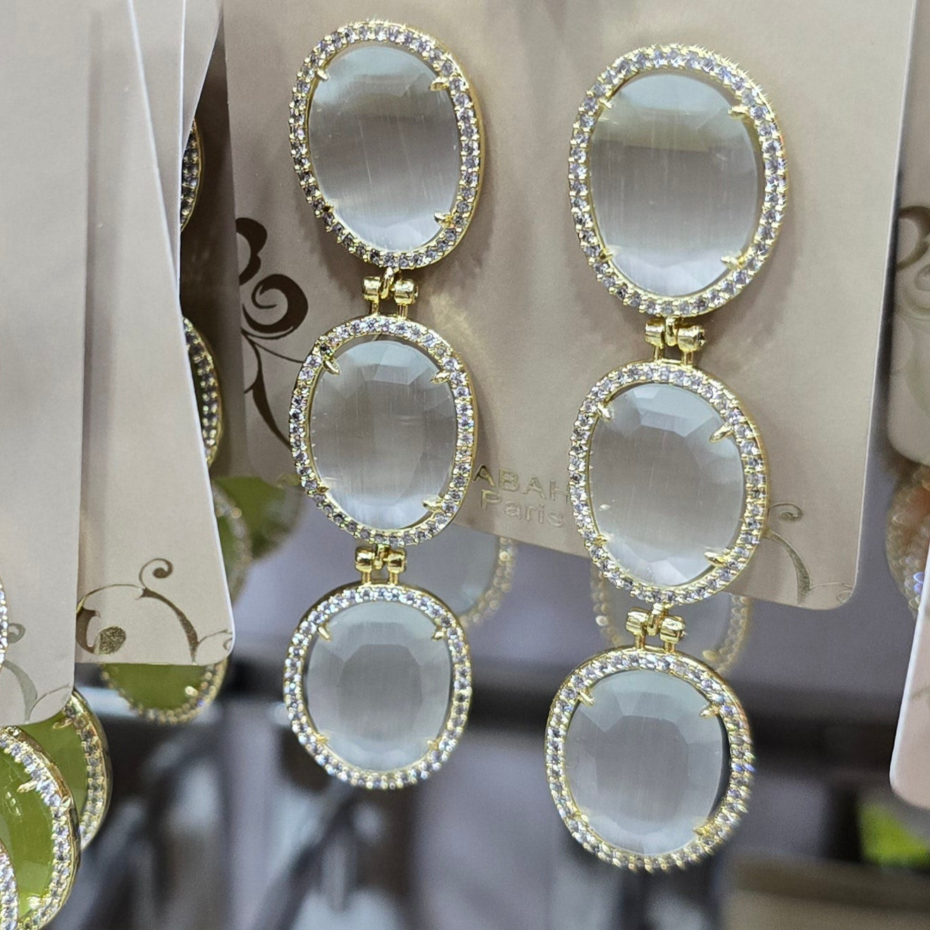 Boucle d'oreilles HABAHA Pierres Naturelles part 1