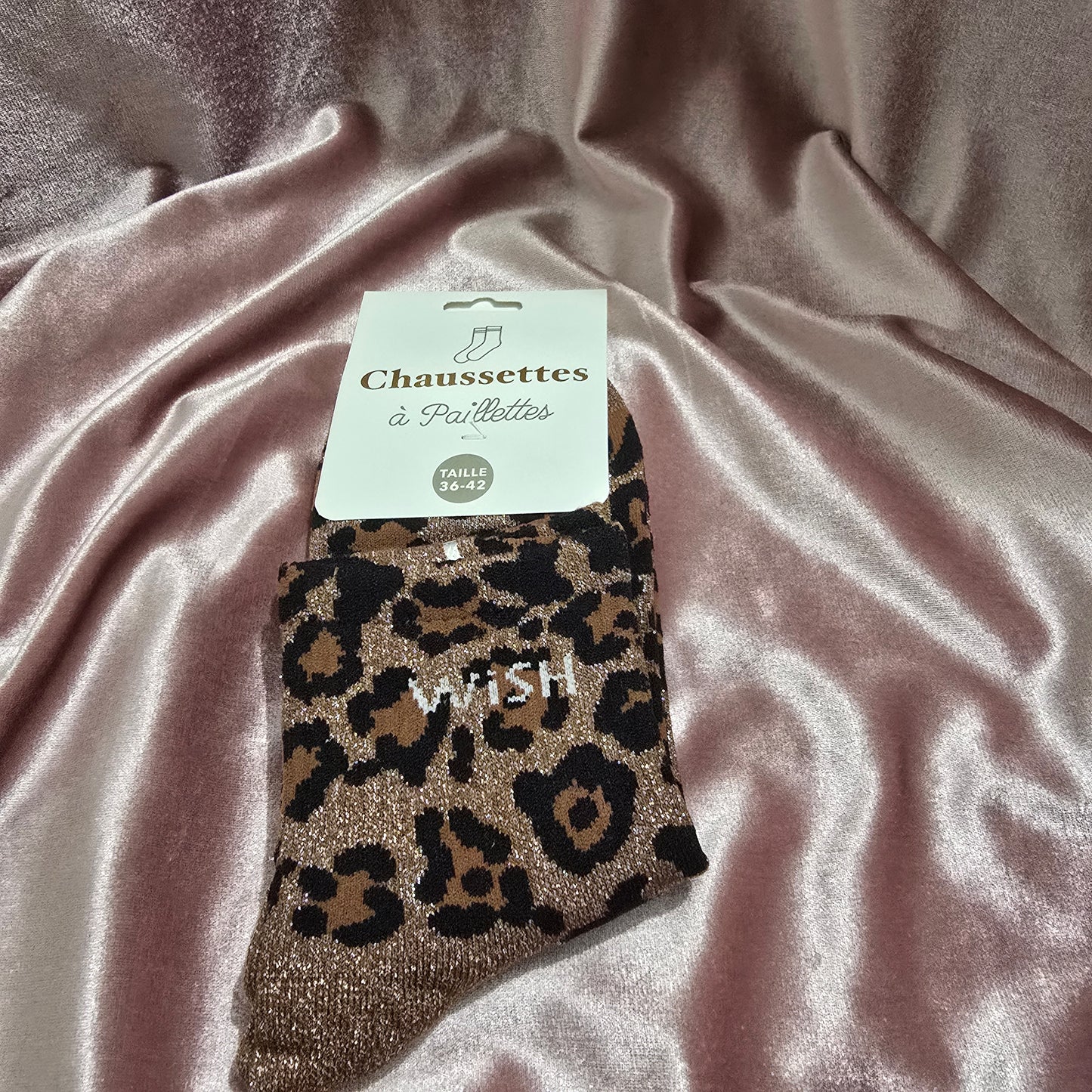 Chaussettes a paillettes