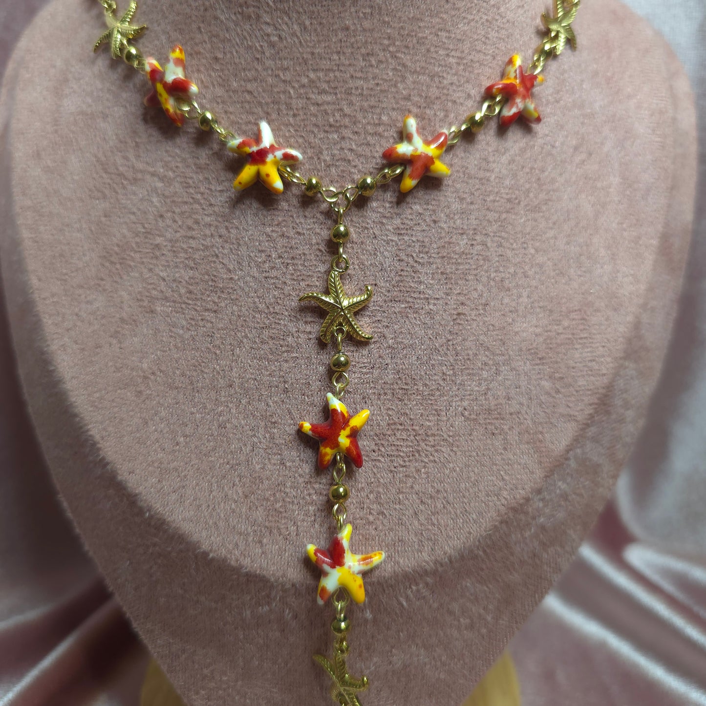 Collier Y étoile de mer