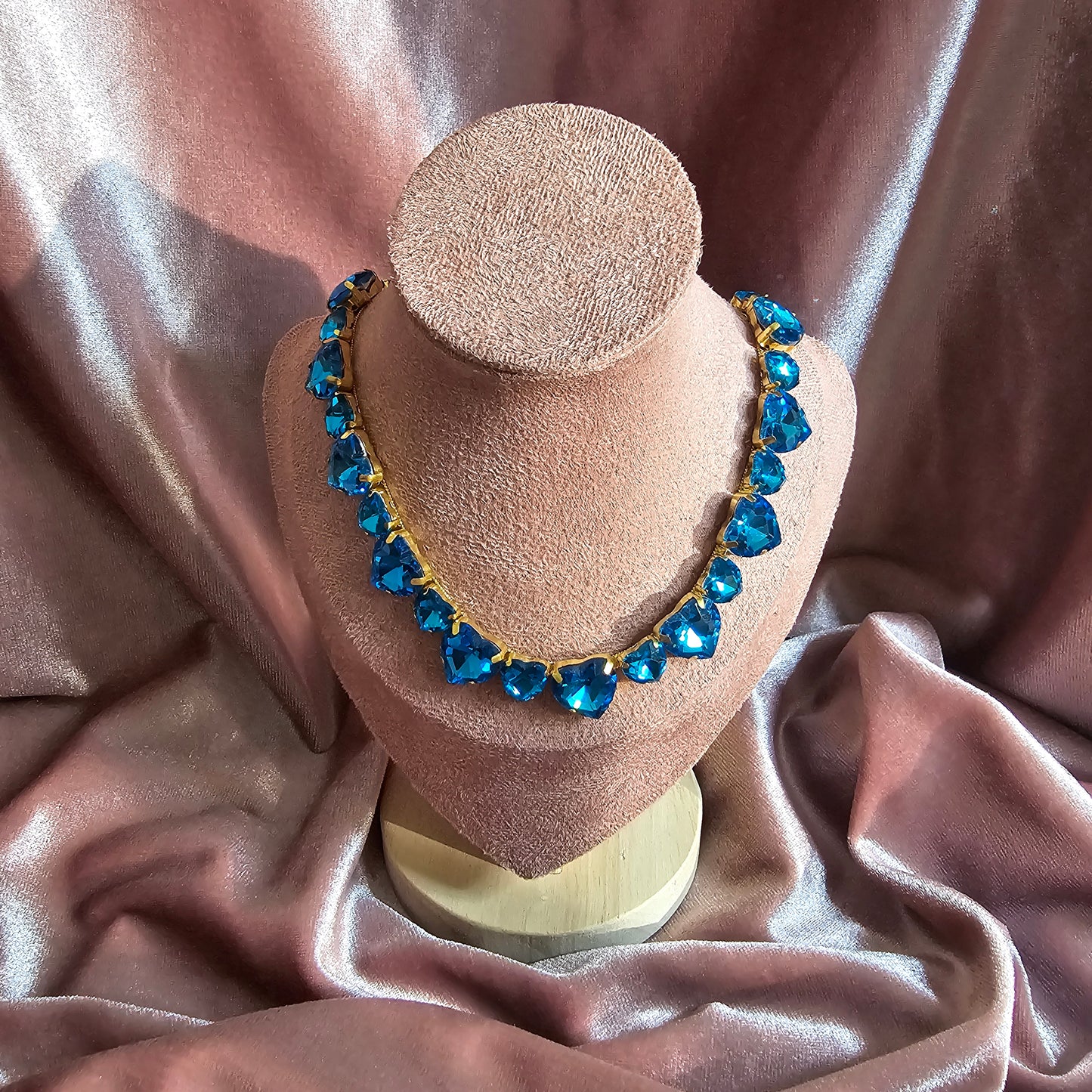 Collier coeur ocean