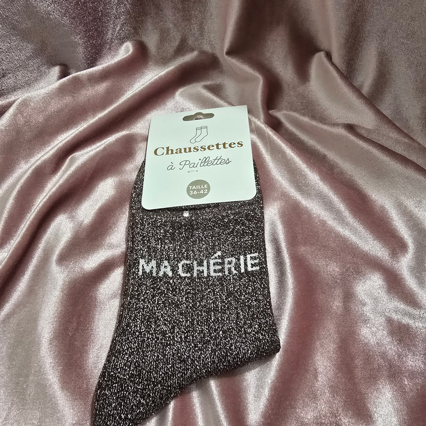 Chaussettes a paillettes