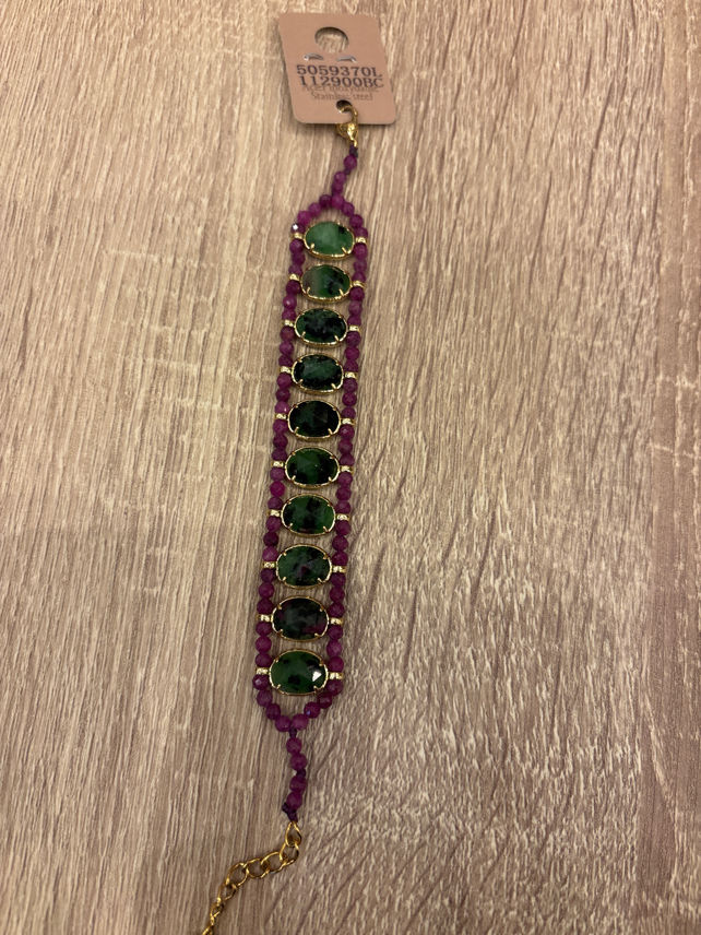 Bracelet HABAHA pierres naturelles