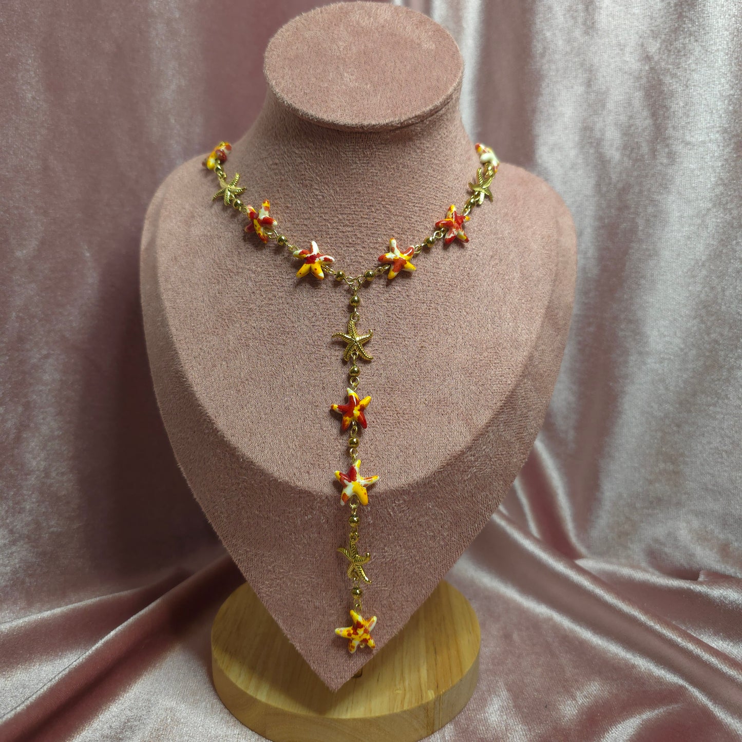 Collier Y étoile de mer