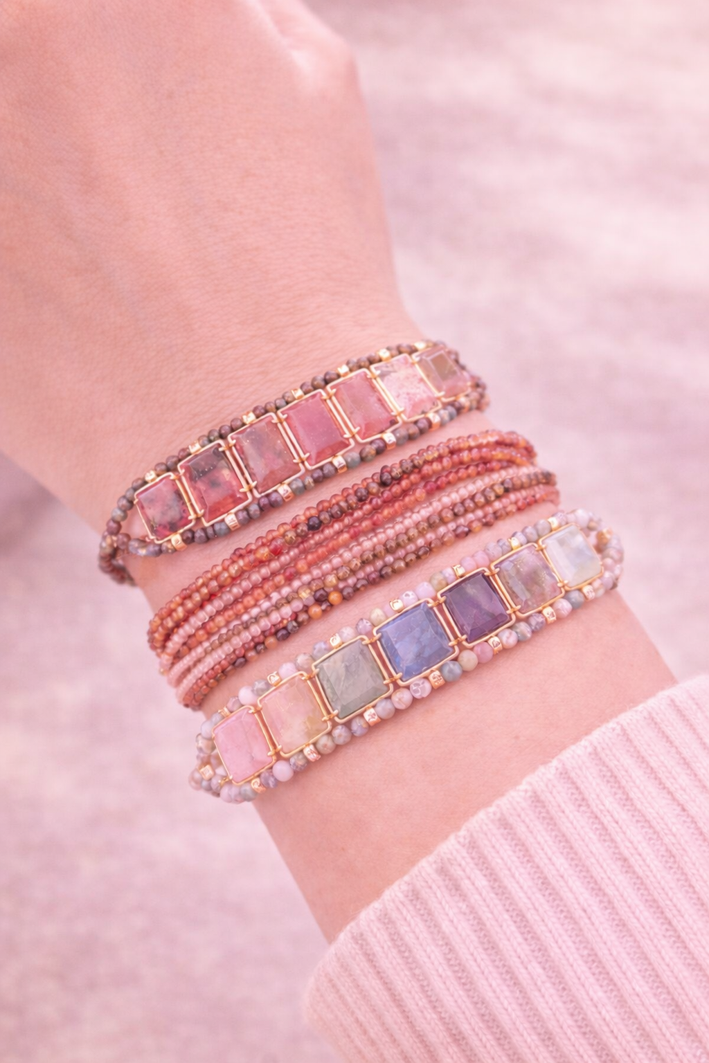 Bracelets en pierres naturelles