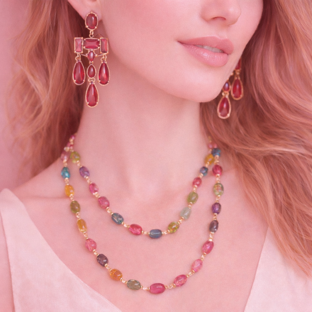 Les colliers en pierres naturelles