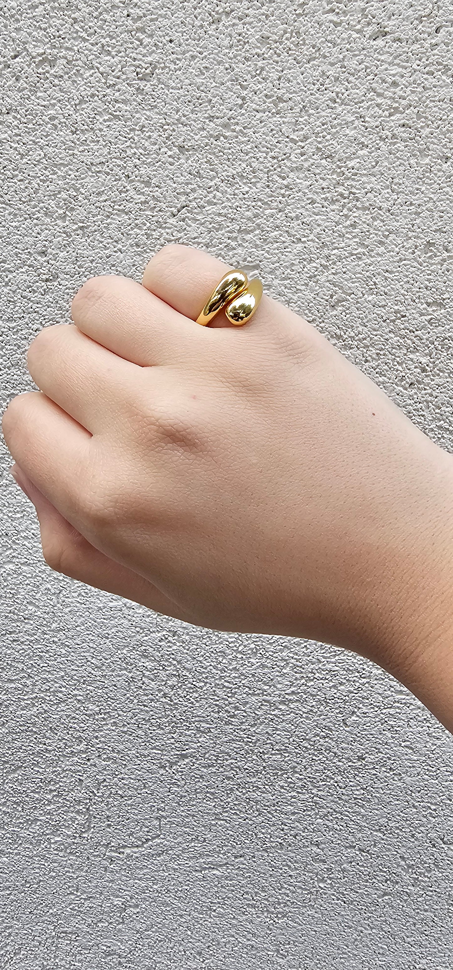 BAGUE GOUTTE D'OR