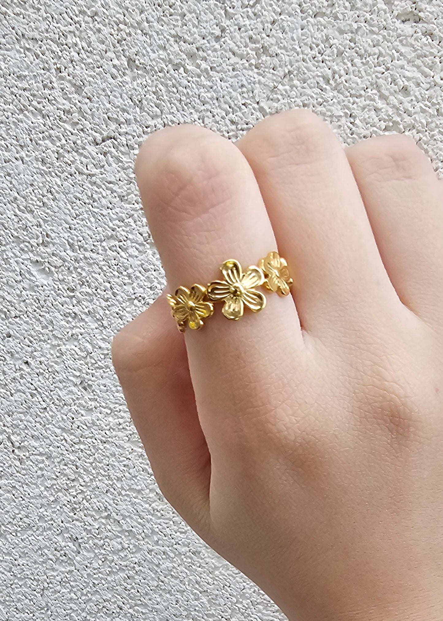 BAGUE FLEUR LINA