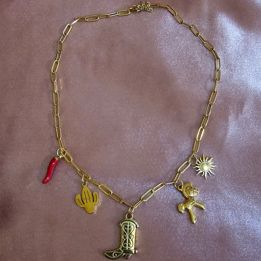Collier charms MEXICO
