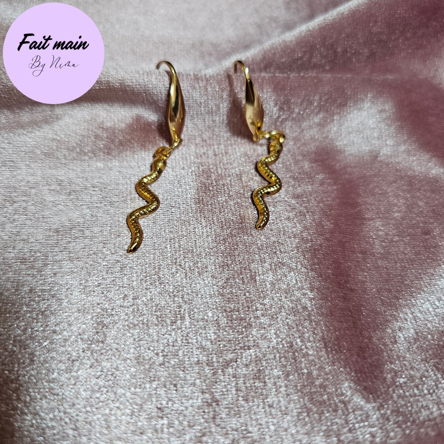 BOUCLE D'OREILLE SNAKE