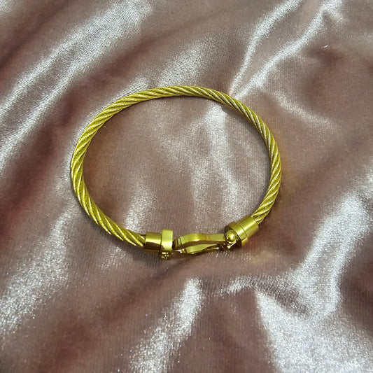 BRACELET JONC FREDA (dorée)