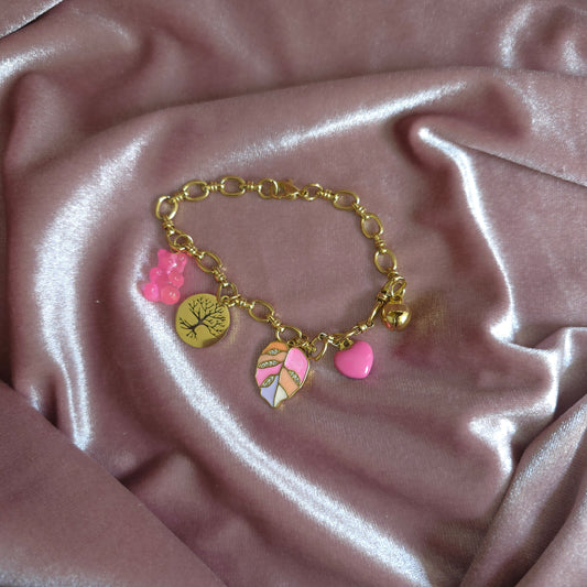 Bracelet charms ROSE