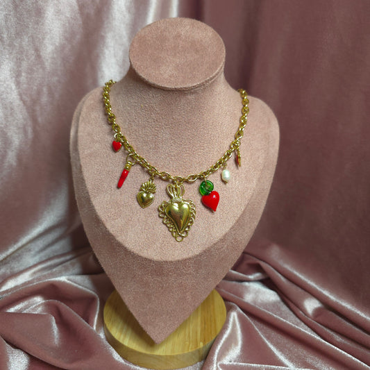 COLLIER ROUGE