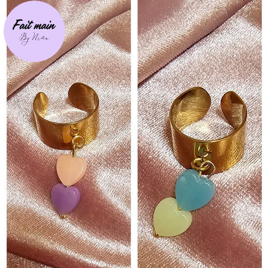 BAGUE COEUR LUMINEUSE