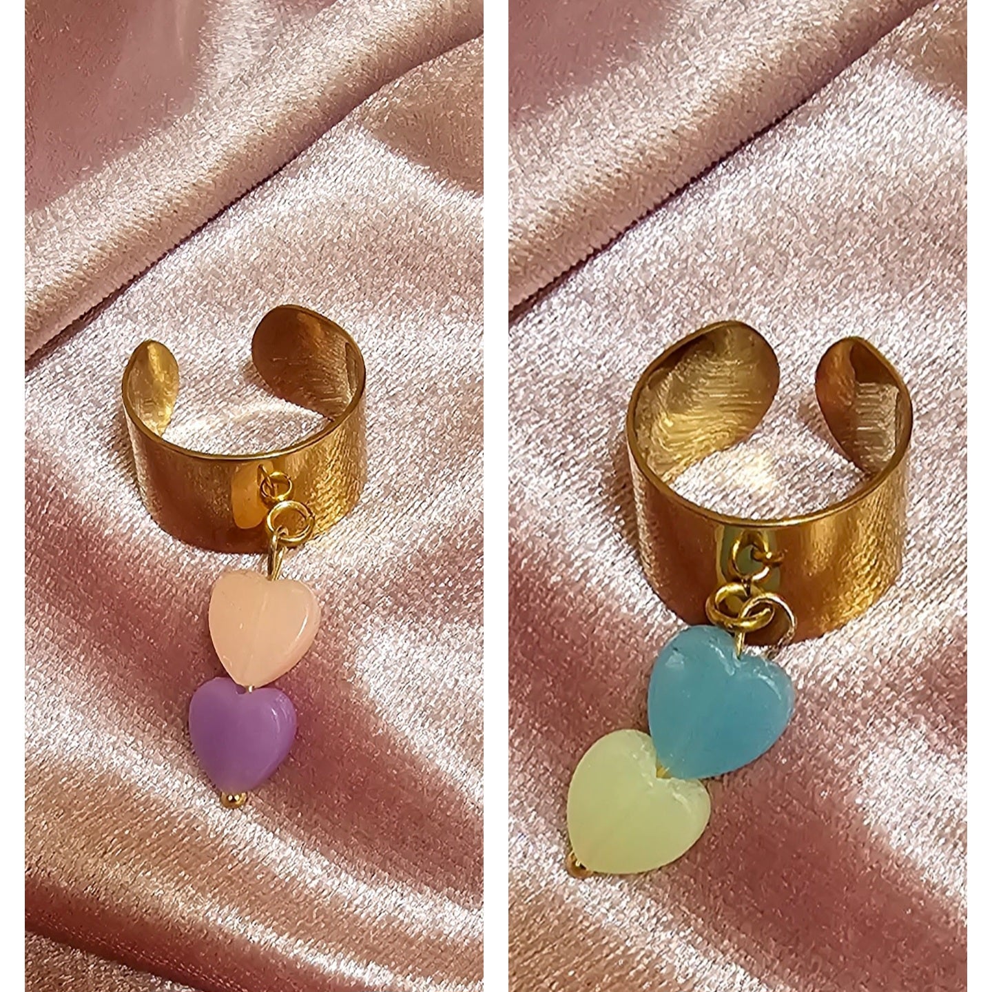 BAGUE COEUR LUMINEUSE