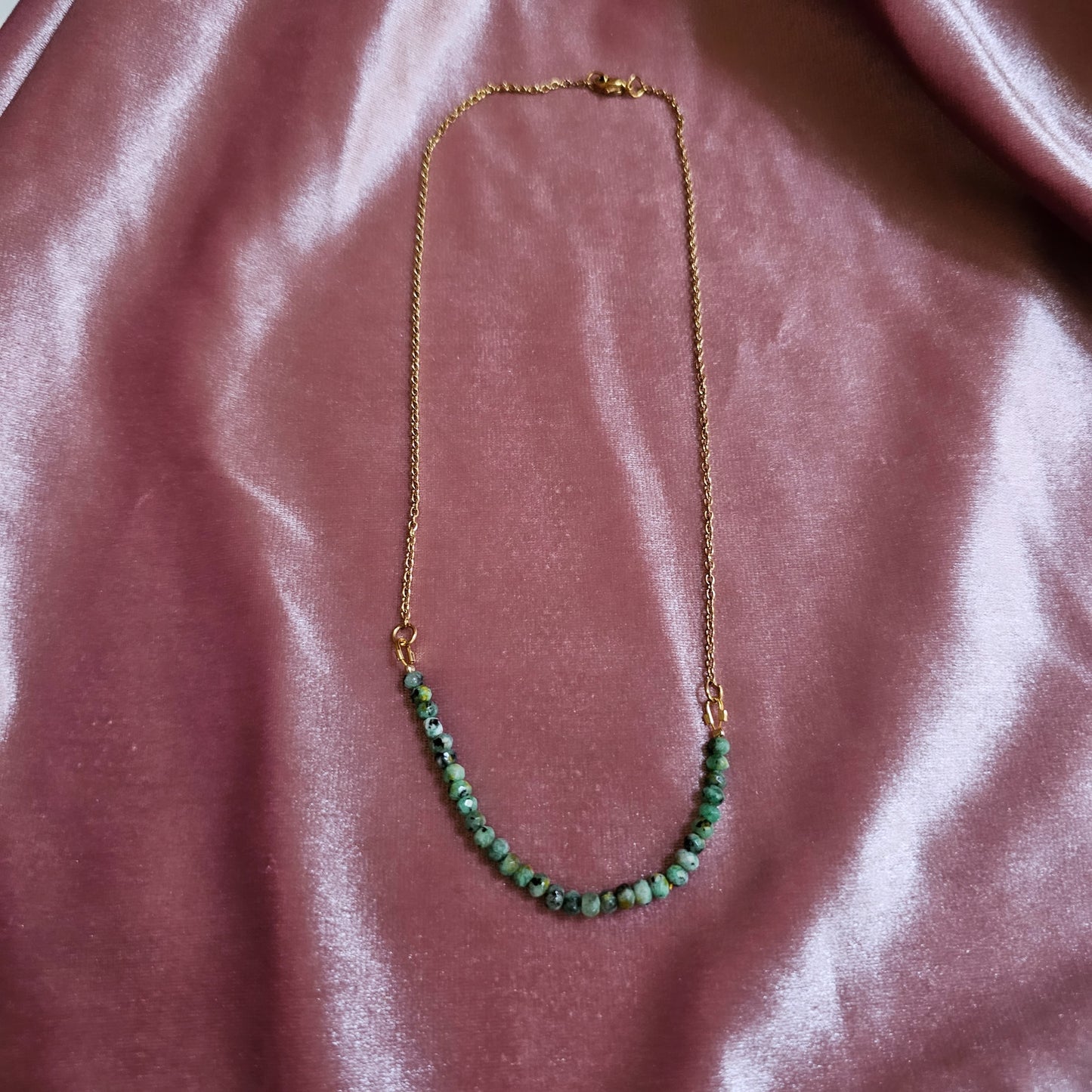 COLLIER TURQUOISE AFRICAINE