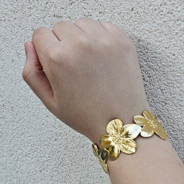 BRACELET MANCHON FLOWERS