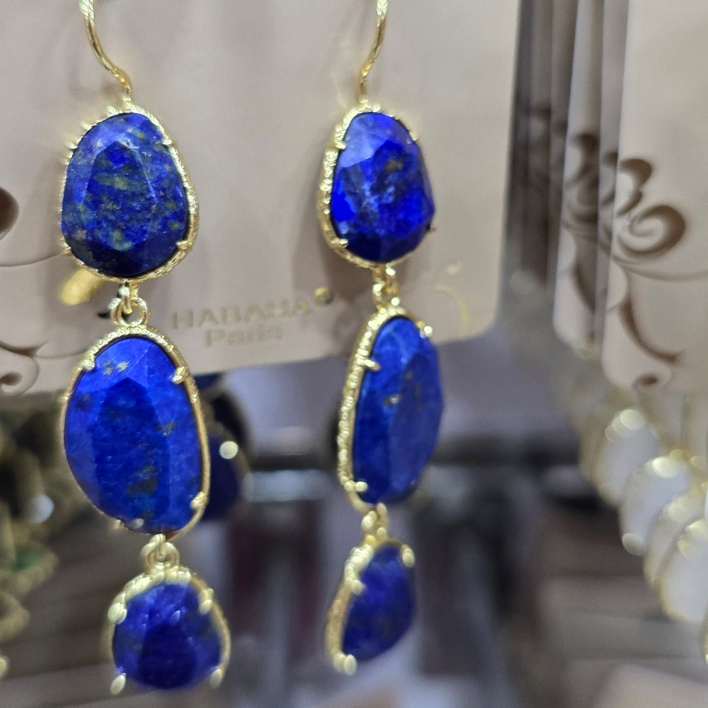 Boucle d'oreilles HABAHA Pierres Naturelles part 1