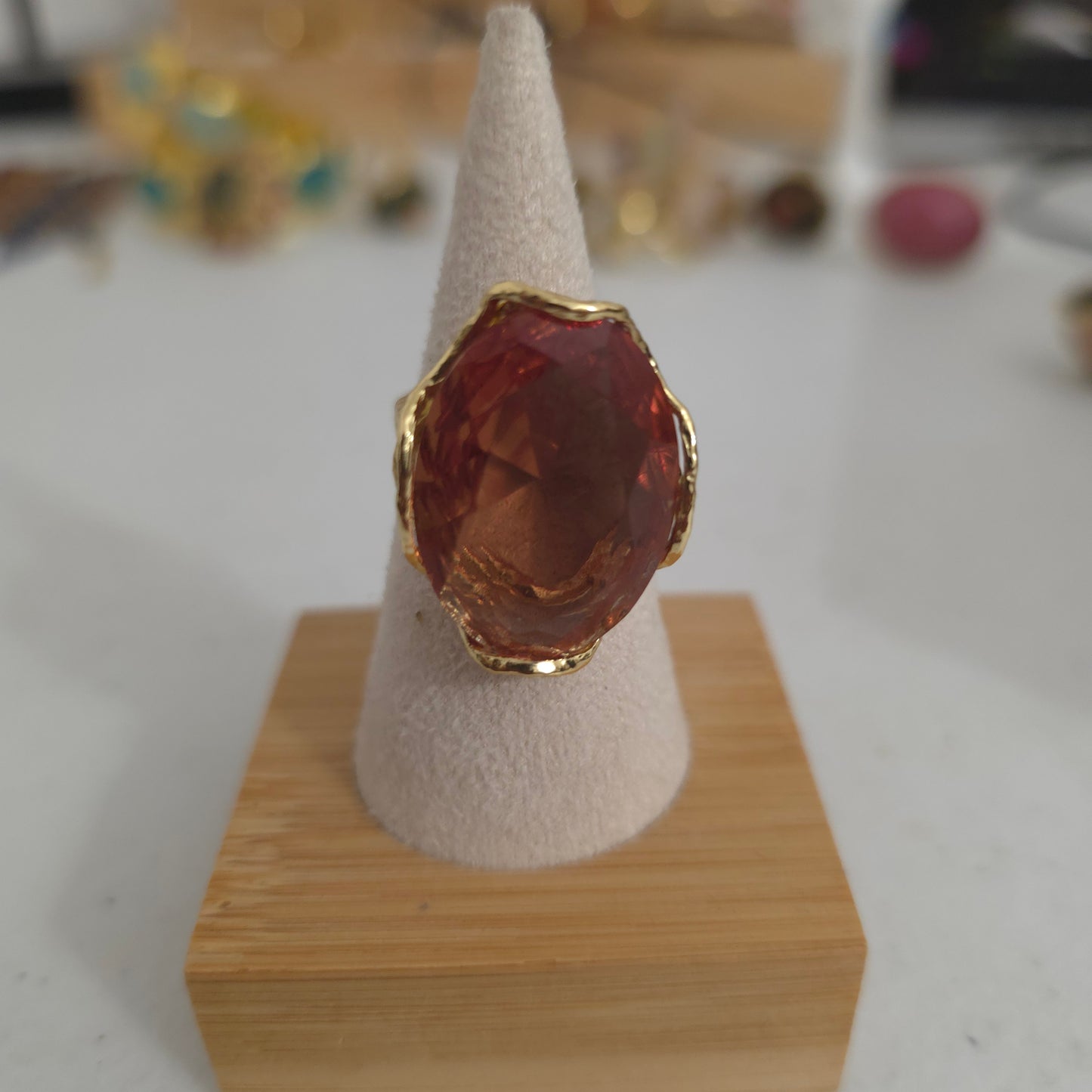 Bague zultanite Habaha Paris arrondie