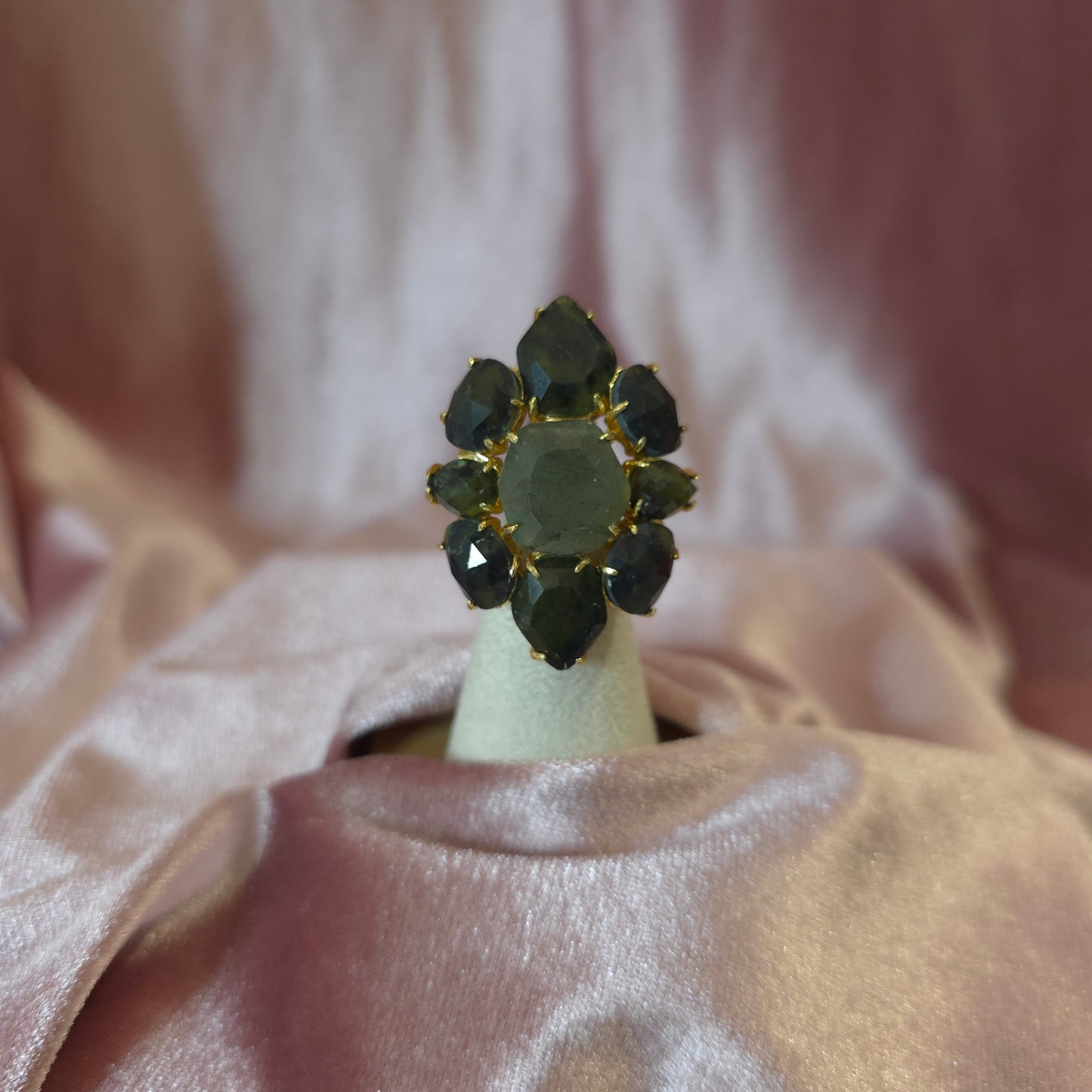 Bague Habaha Losange Labradorite