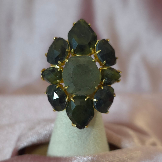 Bague Habaha Losange Labradorite