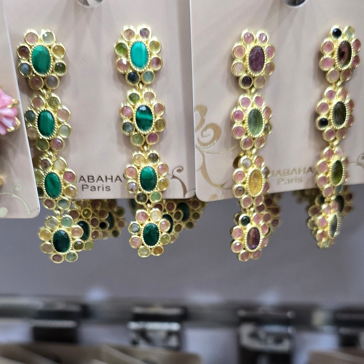 Boucle d'oreilles HABAHA Pierres Naturelles part 1