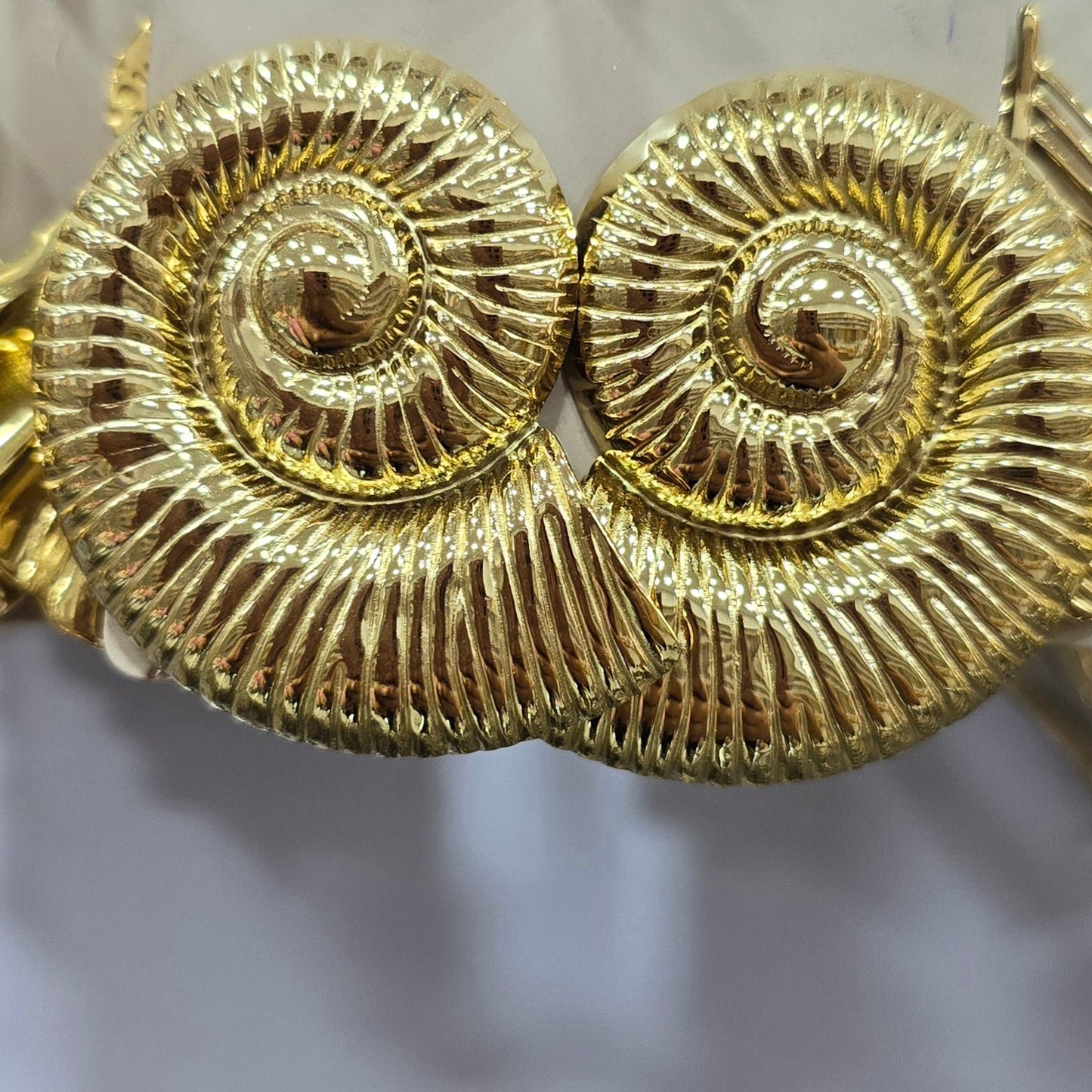 BOUCLES D'OREILLES HABAHA PARIS ACIER