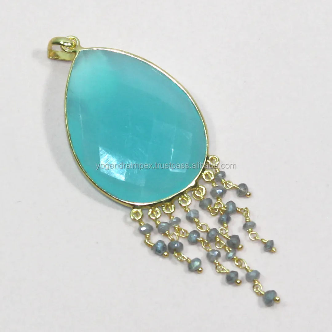 Collier liyana turquoise