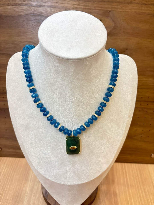 Collier HABAHA en Pierres Naturelles