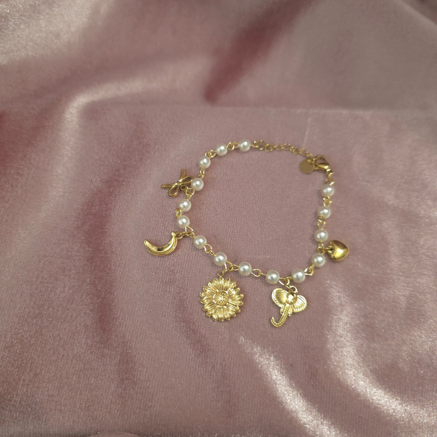 Bracelet charms perles