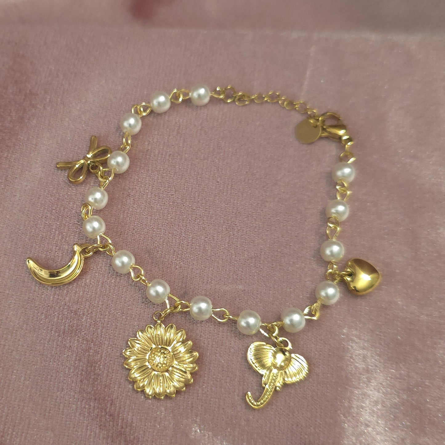 Bracelet charms perles