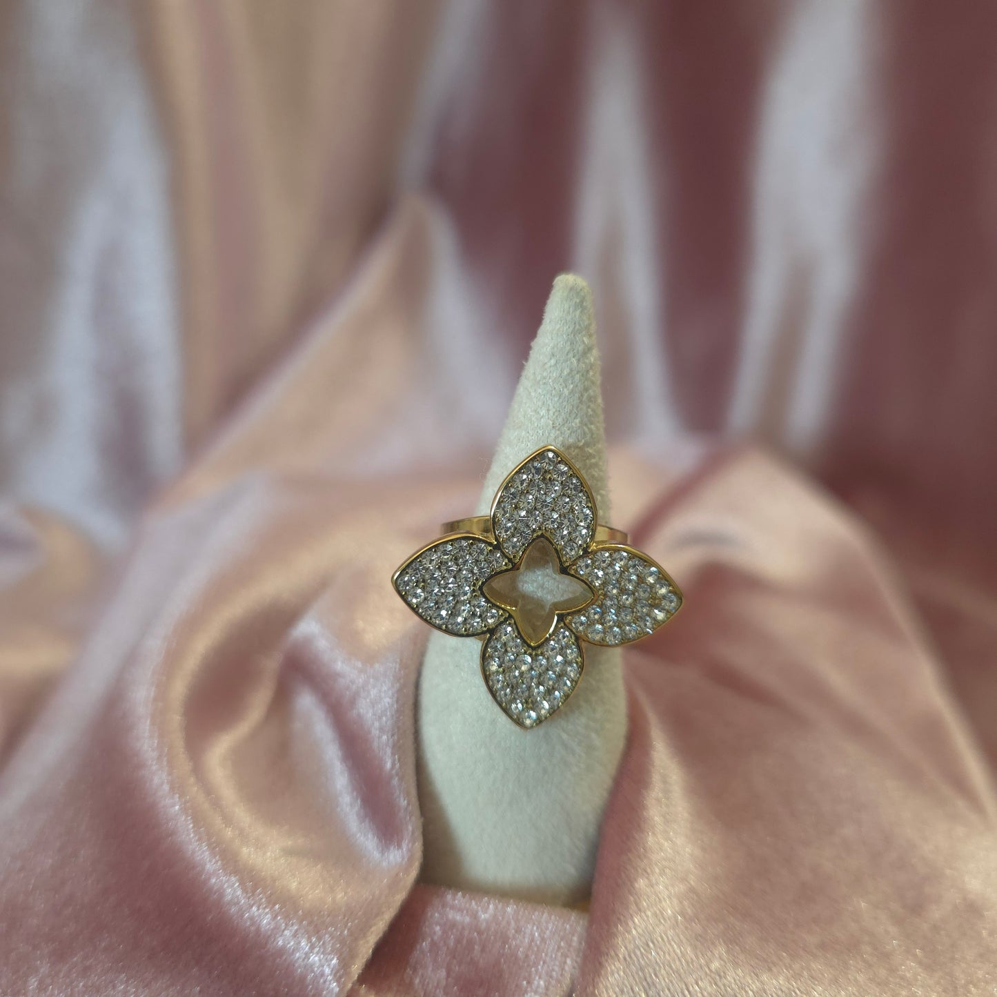 BAGUE STRASS INSPI LV