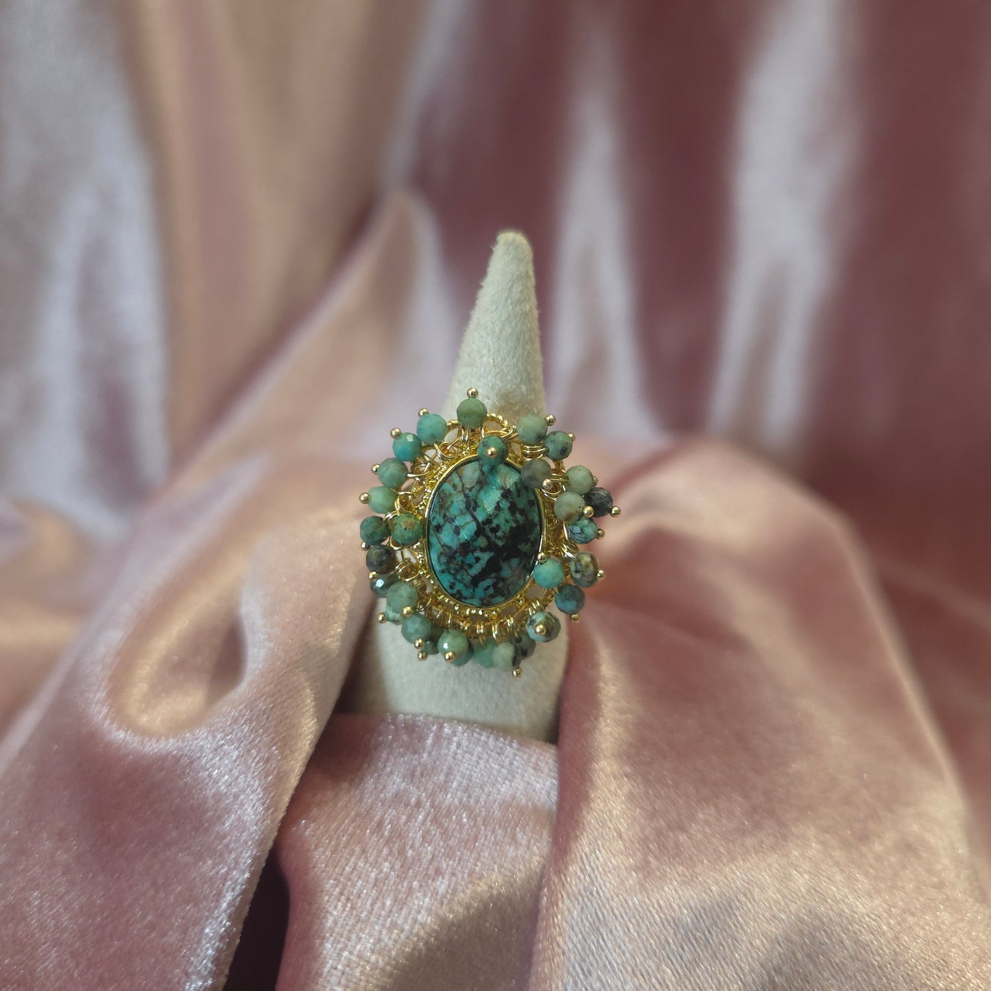 Bague Nima Turquoise Africaine