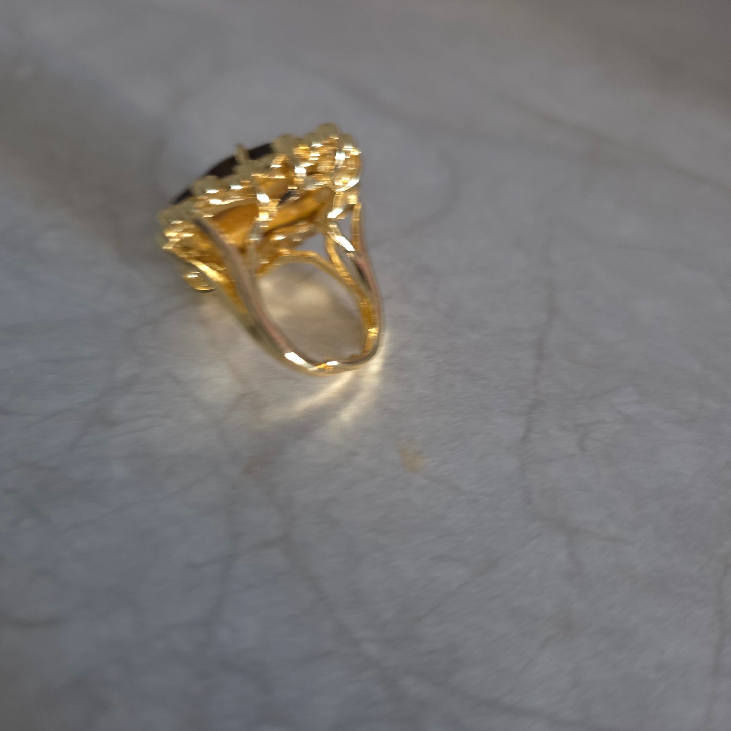 Bague treflia oeil de tigre